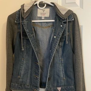 Guess Hoodie Jean Jacket